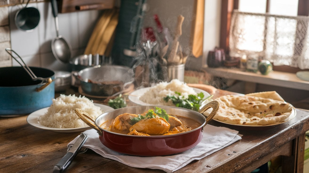 Serving Suggestions chicken curry